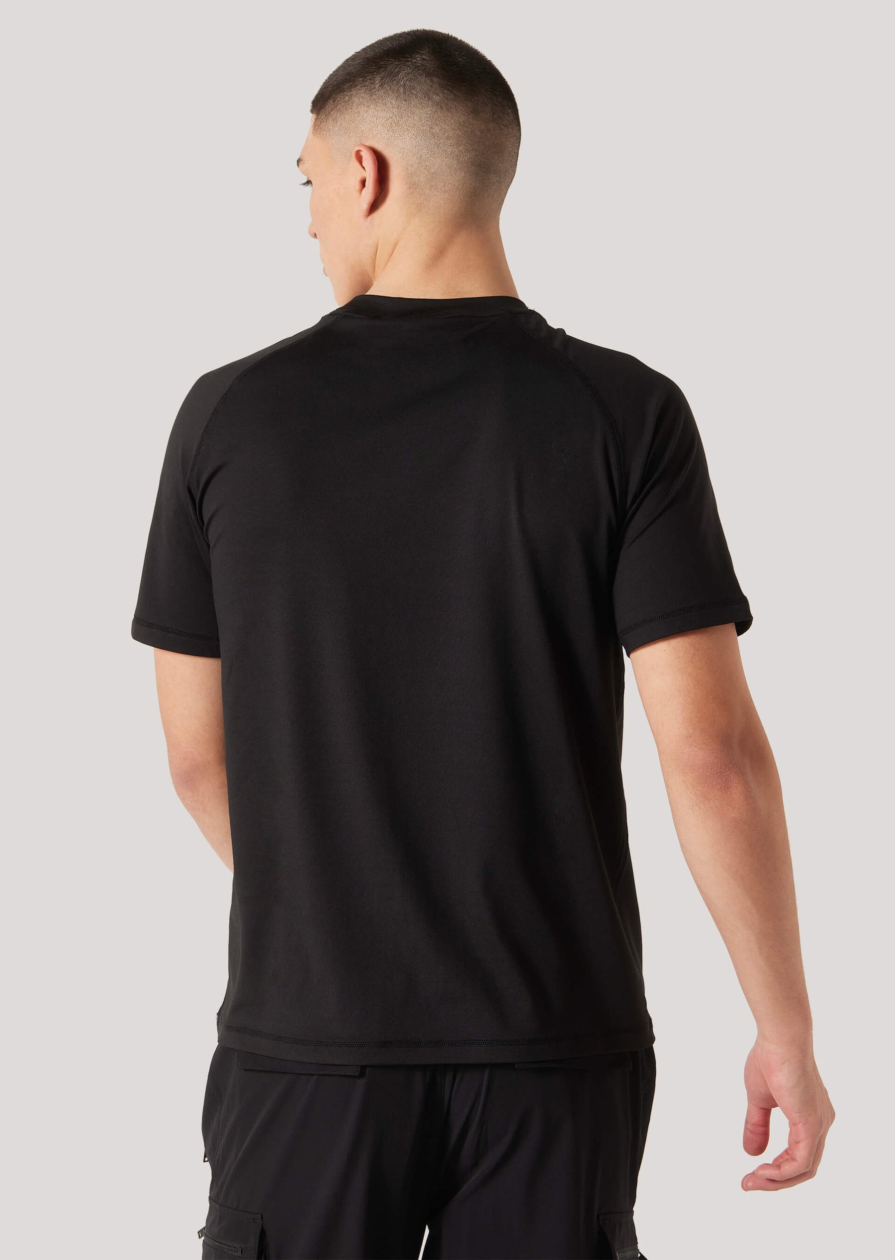 Taggart Black Activewear Performance Tee