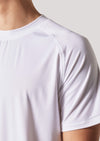 Taggart White Activewear Performance Tee