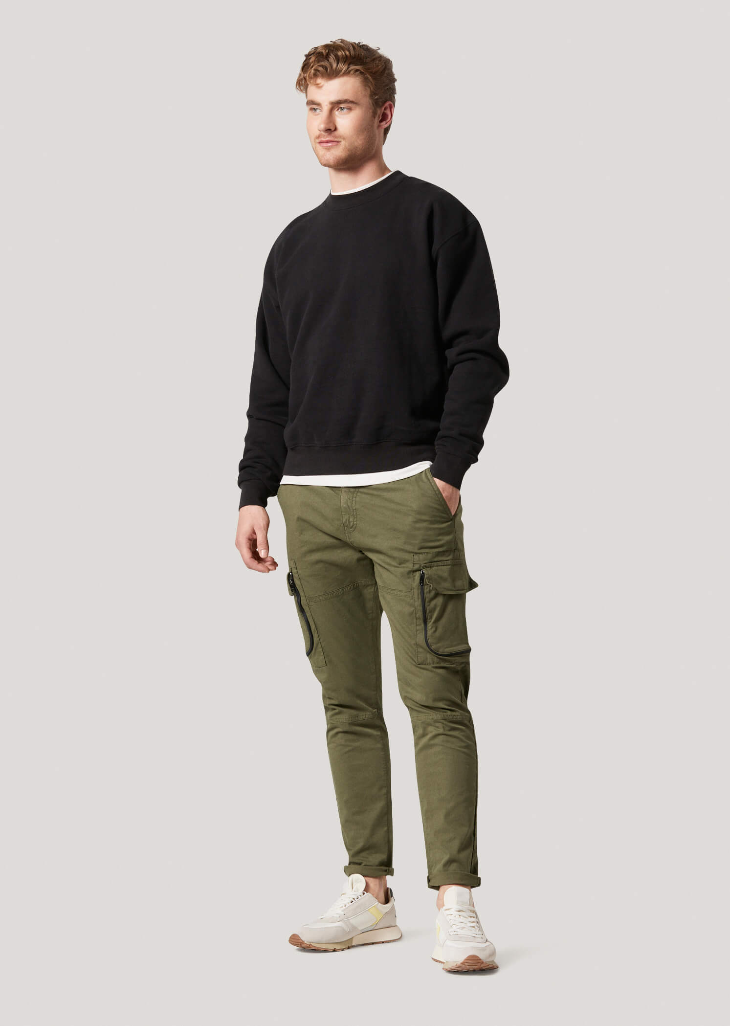 Ticket Khaki Cargo Pant