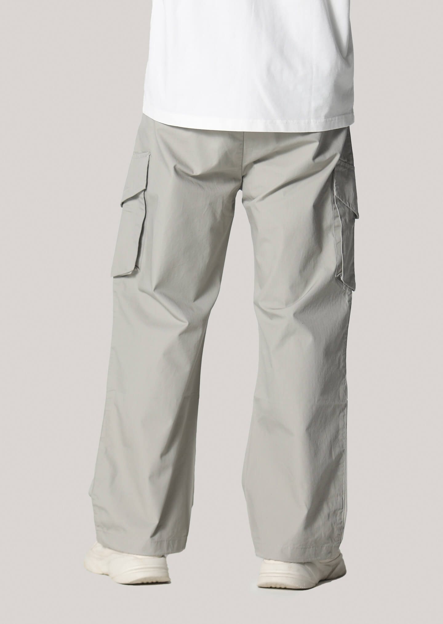 Walker Light Grey Cargo Trousers