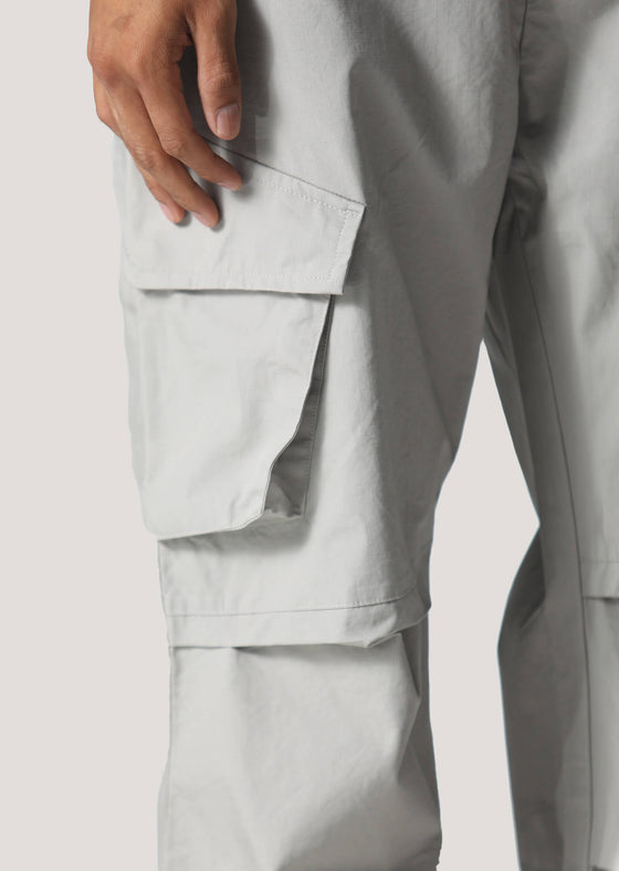 Walker Light Grey Cargo Trousers