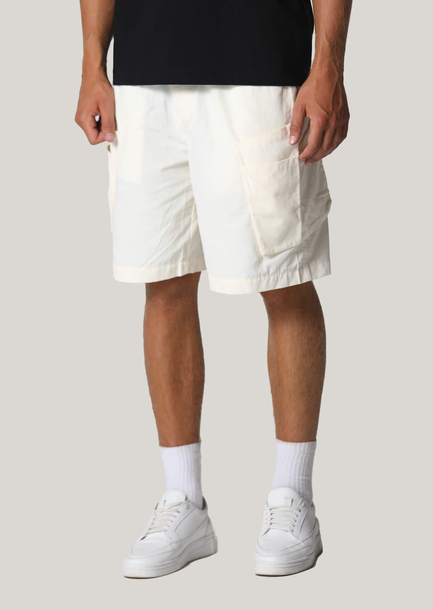 Wollmer Beige Shorts
