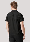 Wilkinson Black Short Sleeve Resort Shirt