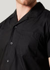 Wilkinson Black Short Sleeve Resort Shirt